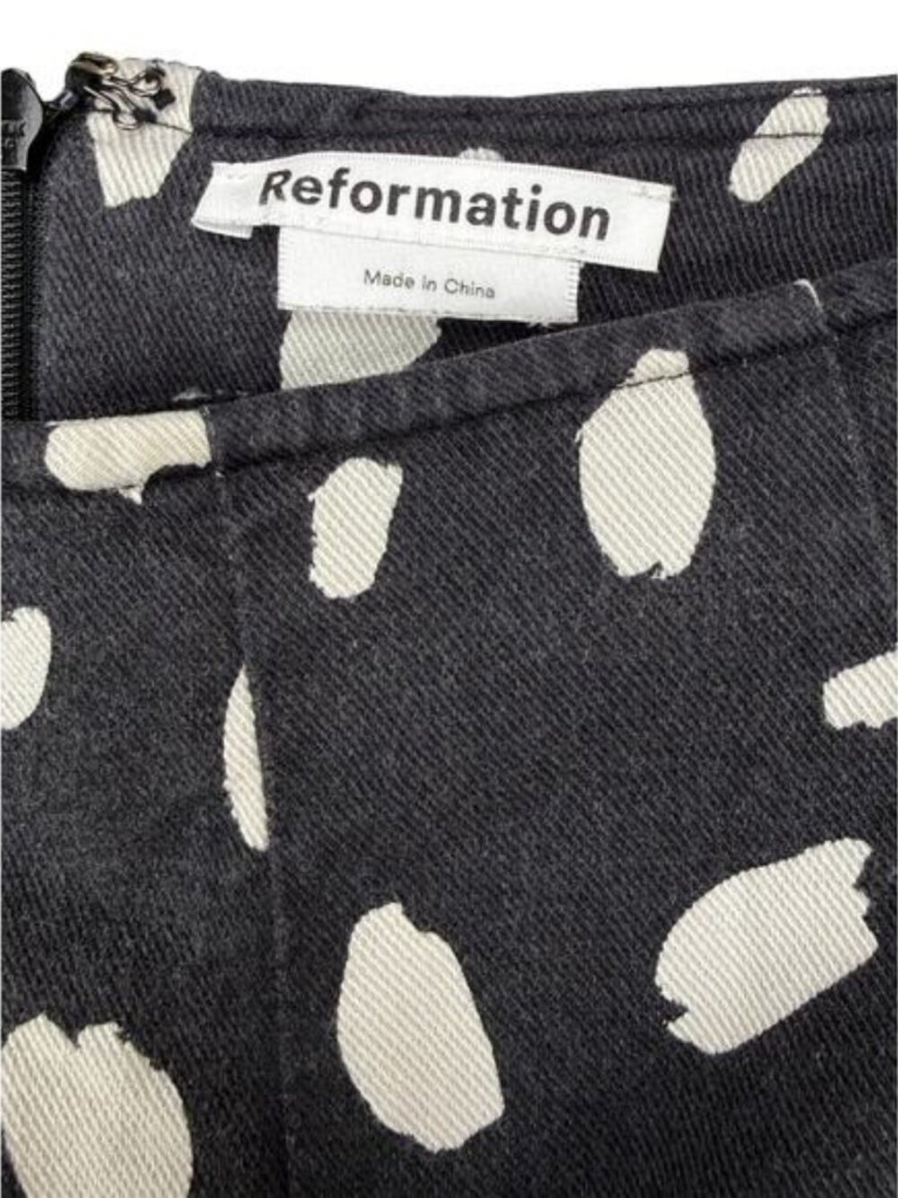 Reformation Marlon Pant In Splotch - Picture 3 of 6